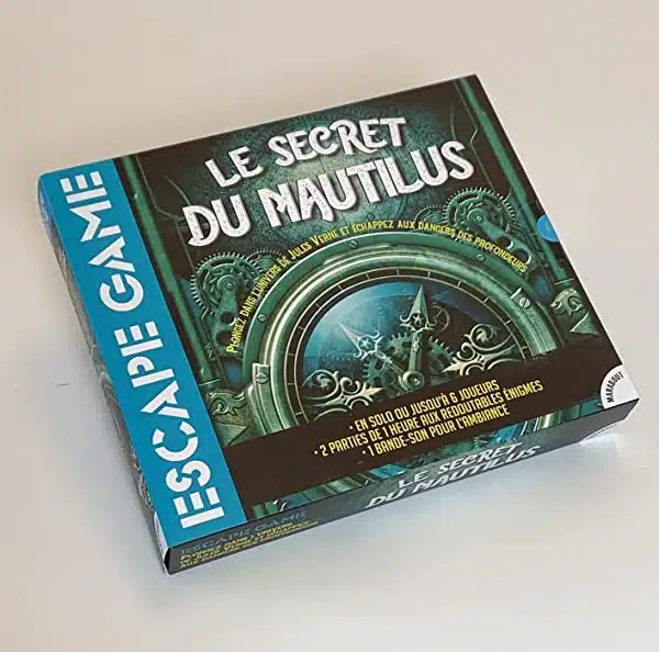 Boite Escape game Le secret du Nautilus 2501162714
