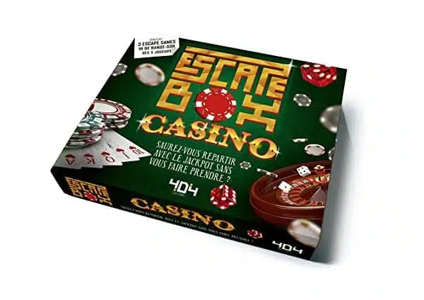 Escape Box Casino Escape game adulte de 3 a 6 joueurs Des 14 ans et adulte B08BD9CY6F