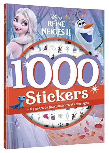 LA REINE DES NEIGES 2 1000 stickers Feerie de lhiver Disney 2017131695