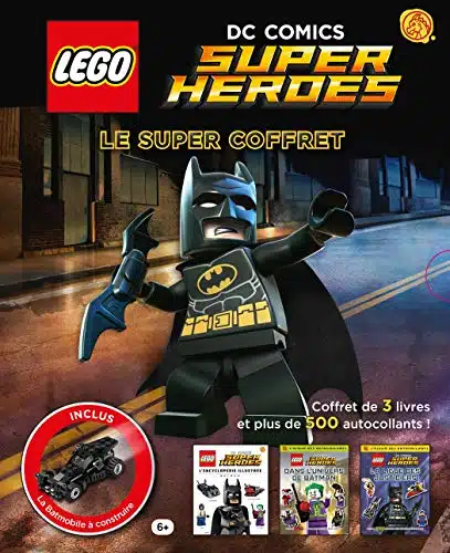 LEGO DC COMICSLE SUPER COFFRET 3 LIVRES 2374930416