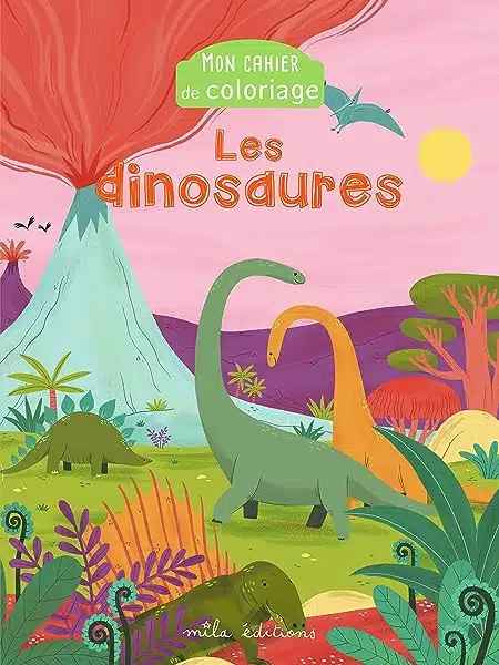Mon cahier de coloriage les dinosaures 2378791062