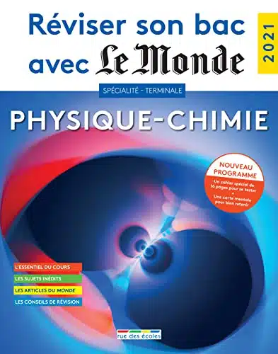 Reviser son bac avec Le Monde 2021 Specialite Physique Chimie Terminale Nouveau programme 2820811264 2